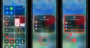 Cara Menambahkan Screen Recorder di iPhone