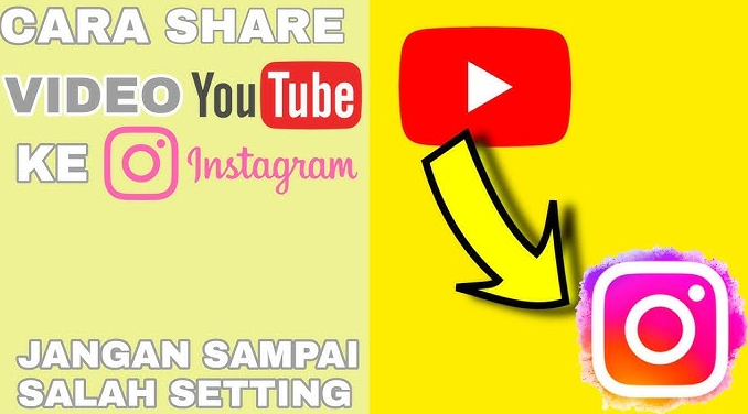 Cara Share YouTube ke Instagram