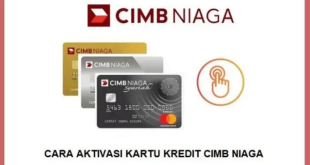 Cara Aktivasi Kartu Kredit CIMB Niaga melalui SMS
